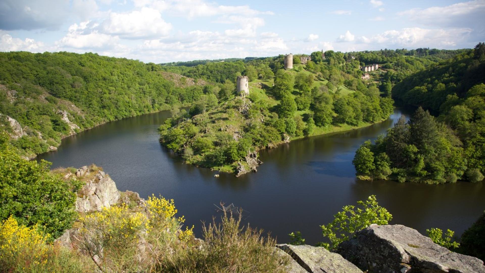 Vallee Peintres Crozant - Creuse, Nouvelle Aquitaine, Limousin