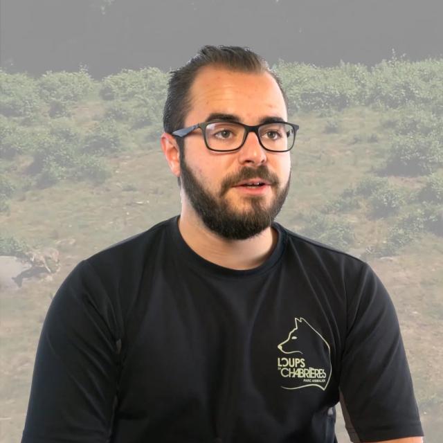 Adrien Bienvenu, soigneur animalier