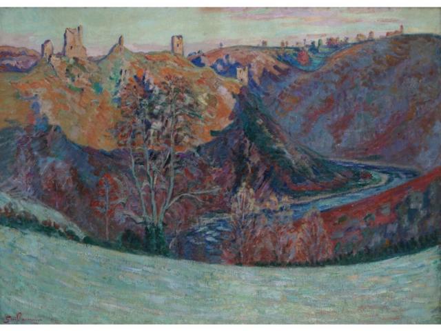 Les ruines de Crozant Armand GUILLAUMIN (1841-1927)