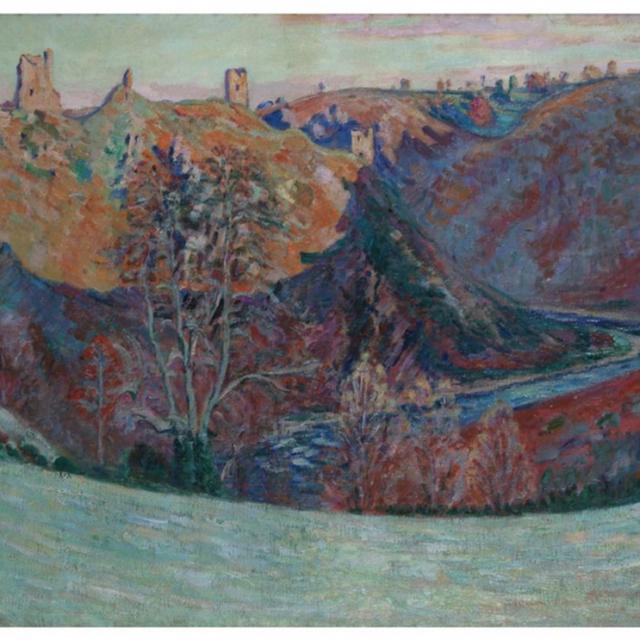 Les ruines de Crozant Armand GUILLAUMIN (1841-1927)