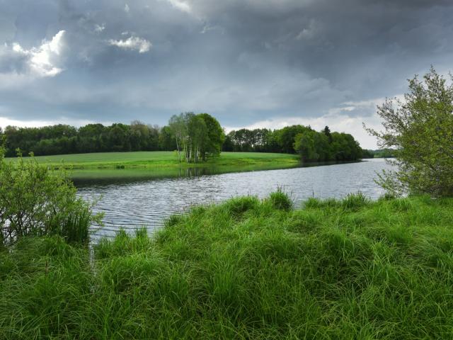 Etang de la Ramade à Flayat