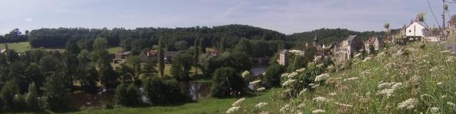 Paysage La Celle Dunoise La Creuse