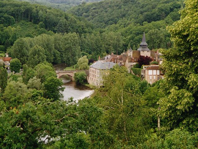 Paysage La Celle Dunoise La Creuse