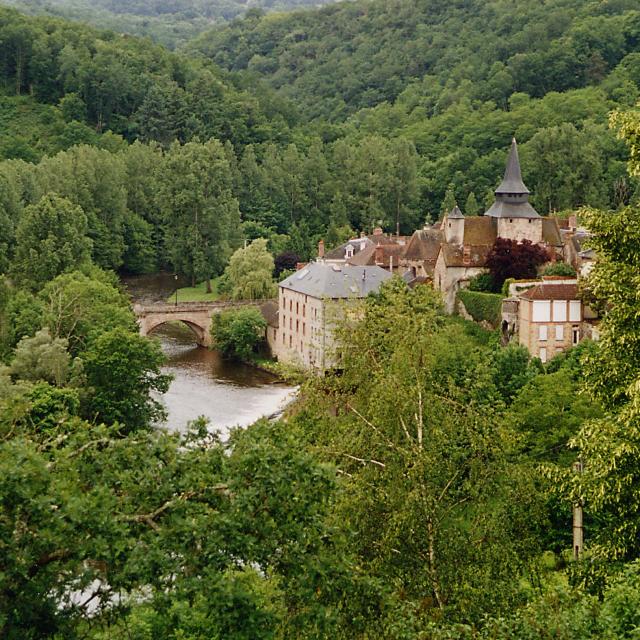 Paysage La Celle Dunoise La Creuse