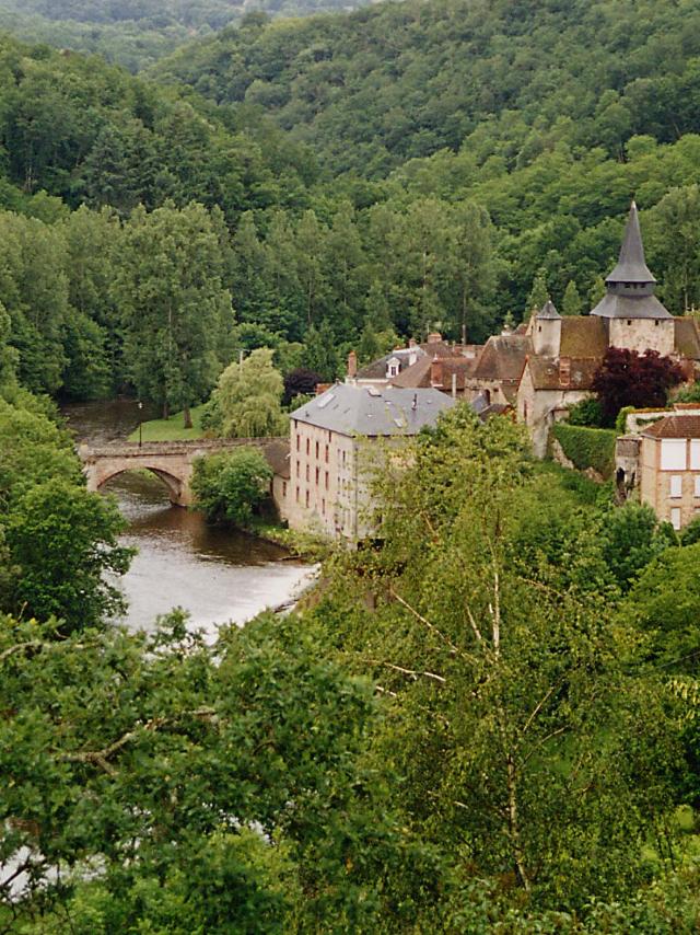 Paysage La Celle Dunoise La Creuse