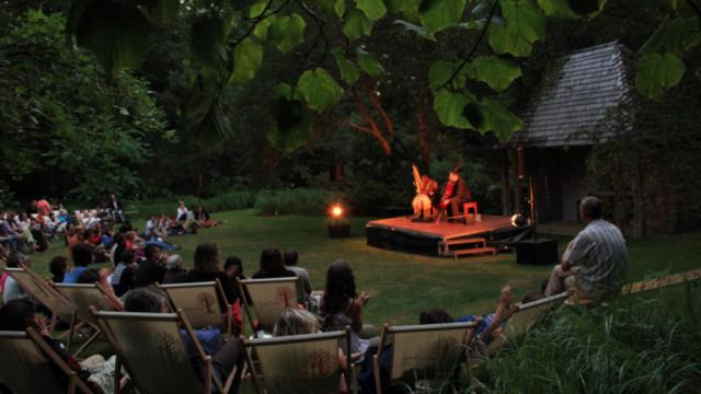 Concert Au Milieu De Cet Amphithéatre Naturel, La Creuse