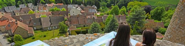 Panorama - Tours de Crocq dans la Creuse