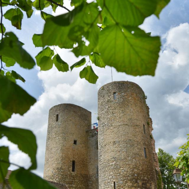 Les tours de Crocq dans la Creuse