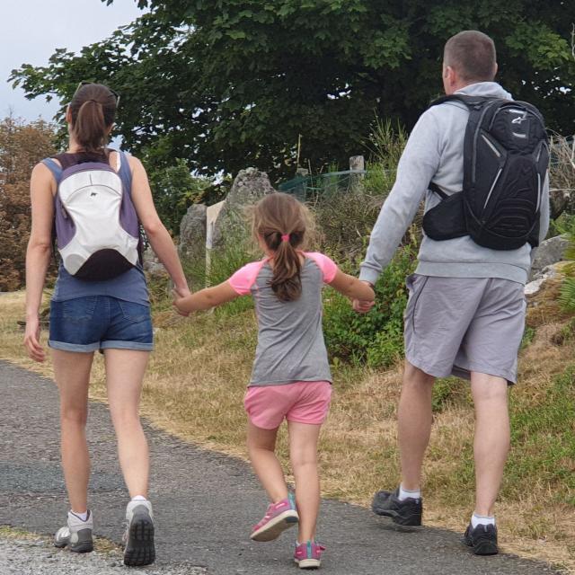 Randonnée en famille