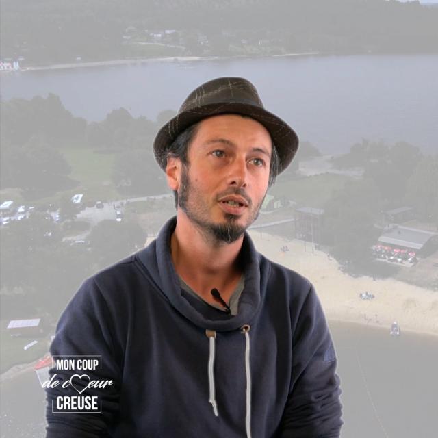 Jérémie Boos, animateur Lac de Vassivière