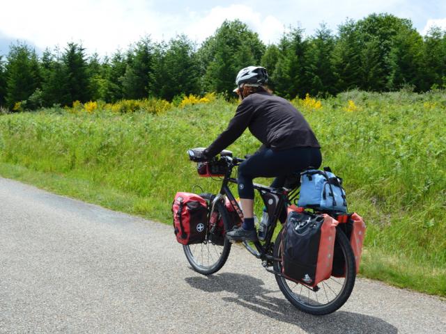 Véloroute en Creuse