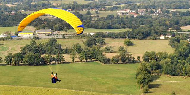 Parapente en Creuse