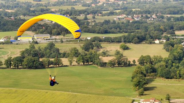 Parapente en Creuse