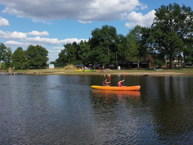 Canoë à la Naute