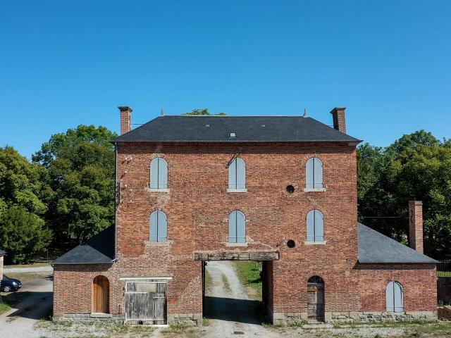 Lavaveix les Mines - entrée des anciens ateliers