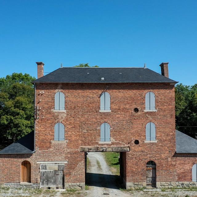 Lavaveix les Mines - entrée des anciens ateliers