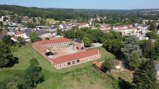 Lavaveix les Mines - vue aérienne