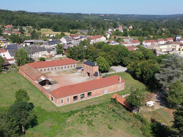 Lavaveix les Mines - vue aérienne