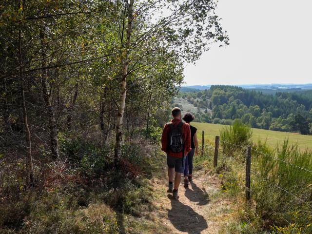 Randonnée pédestre PNR Millevaches