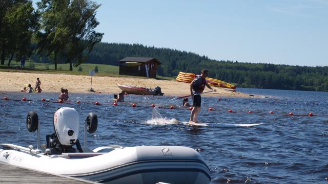 Paddle au lac de Vassivière