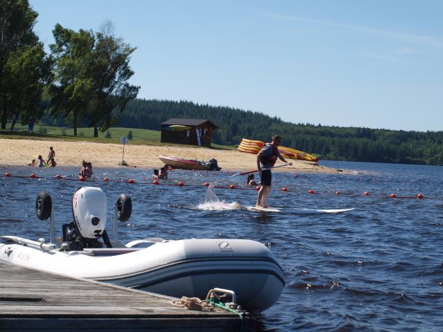 Paddle au lac de Vassivière