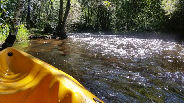 Descente de la Maulde en kayak