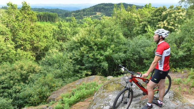 VTT en Creuse - La Roche Guéry St Goussaud