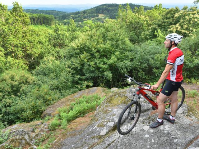 VTT en Creuse - La Roche Guéry St Goussaud