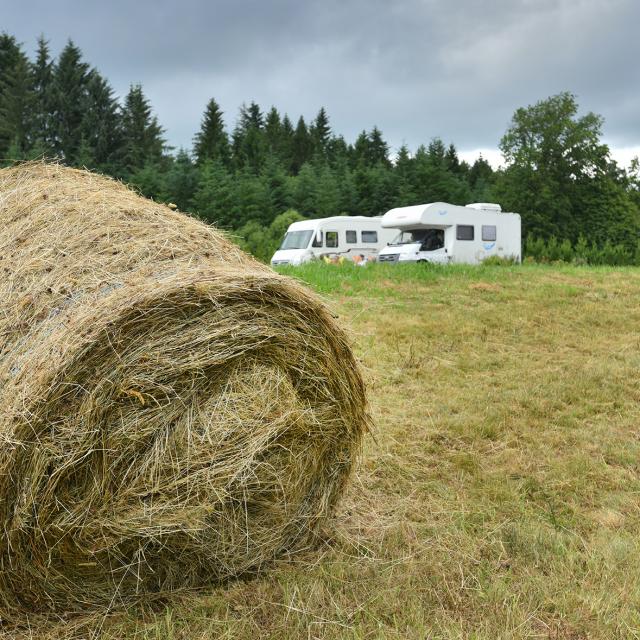 Aire de camping car d'Auriat