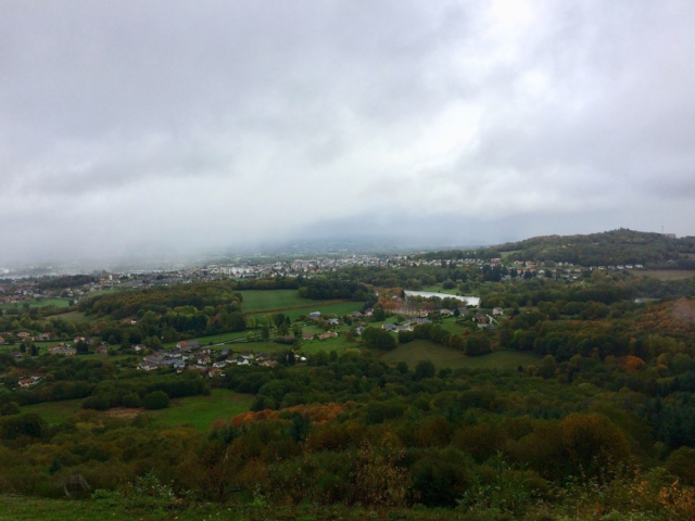 Vue sur les hauteurs de Guéret