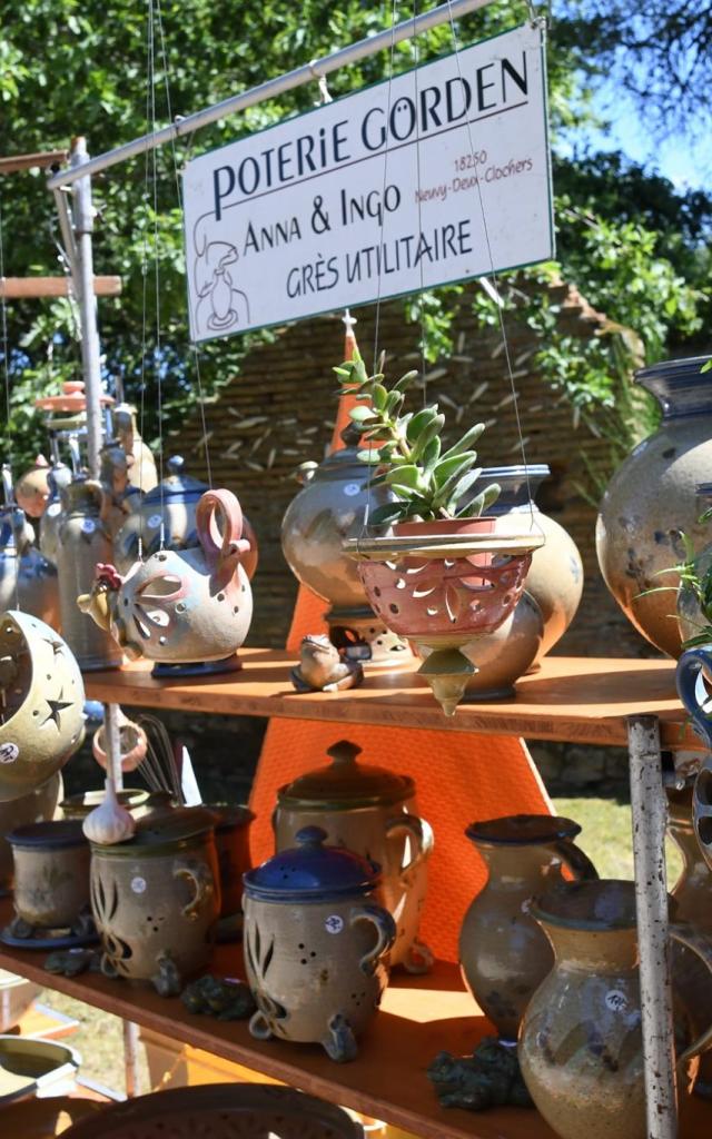 Marché de Potiers, Tuilerie de Pouligny (Creuse)