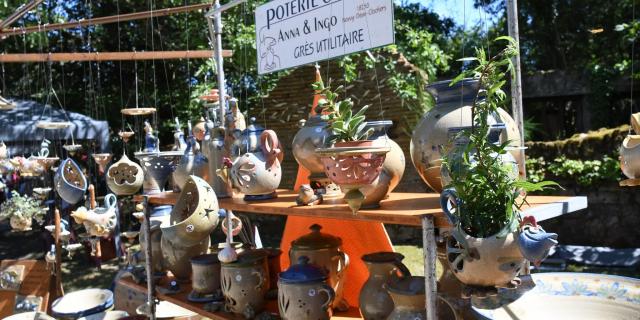 Marché de Potiers, Tuilerie de Pouligny (Creuse)