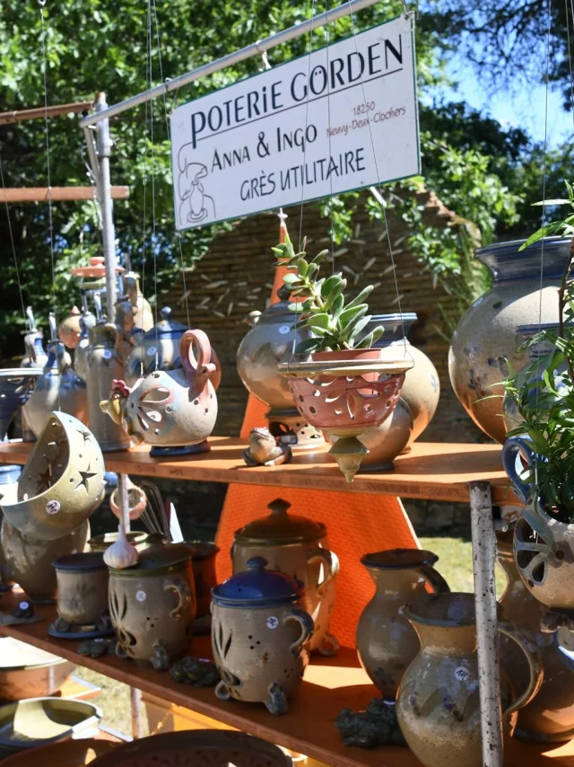 Marché de Potiers, Tuilerie de Pouligny (Creuse)