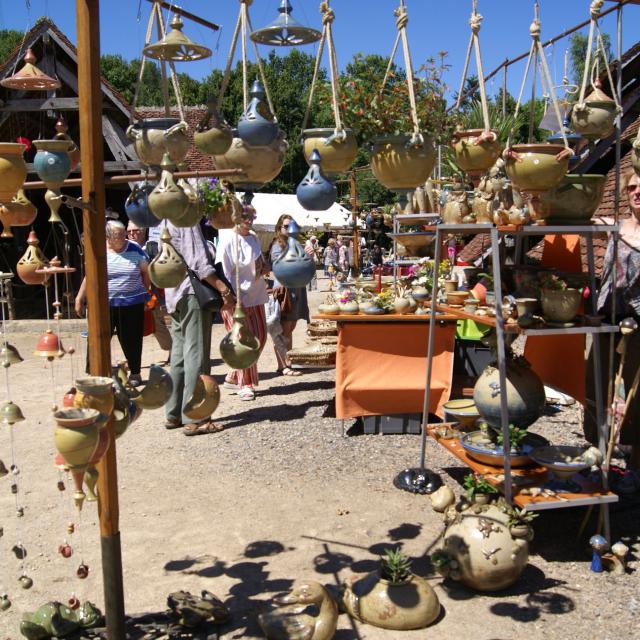 Marché de Potiers, Tuilerie de Pouligny (Creuse)