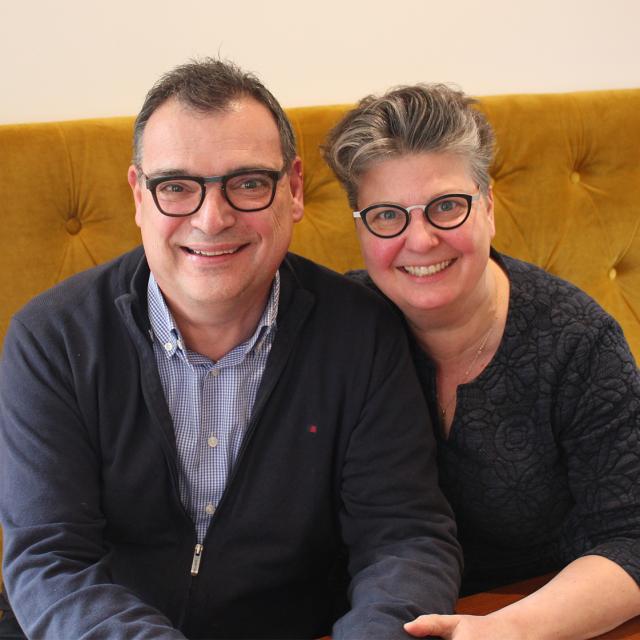 Portrait Lisette Et Eric Hotel La Beauze Aubusson