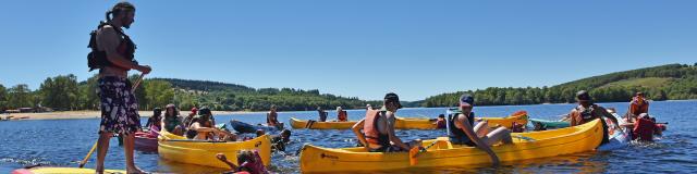 Canoé à Vassivière