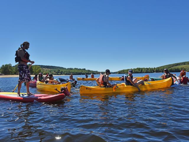 Canoé à Vassivière