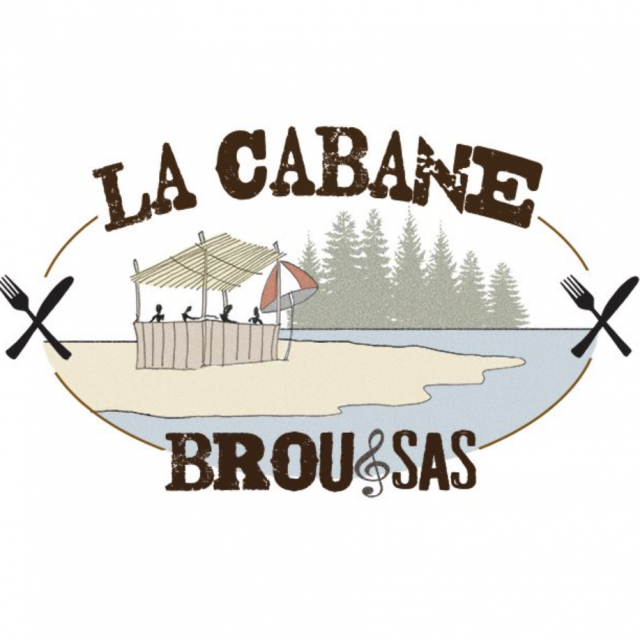 Cabane de la plage Broussas