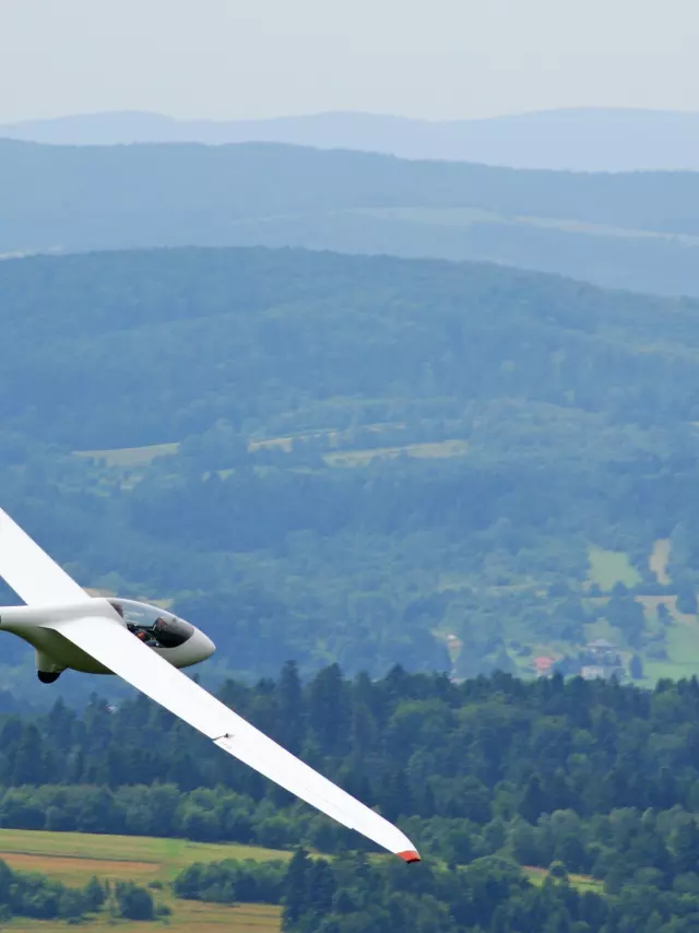 Planeur dans les Monts de Guéret