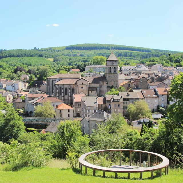 Eymoutiers, Point De Vue Depuis Le Belvédère © Ot Portes De Vassivière Ptissier