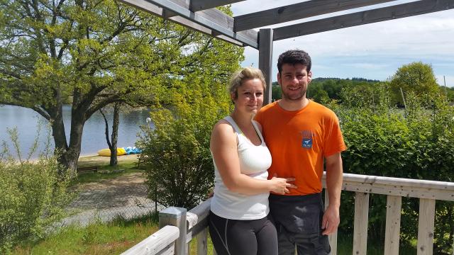 Anaïs et Benoît - Aplouf et Cmping les Terrasses du lac Vassivière