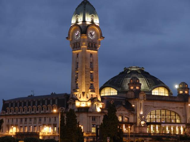 Gare Benedictins Limoges Nuit