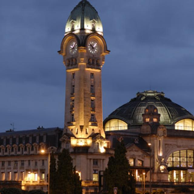 Gare Benedictins Limoges Nuit