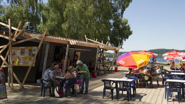 Cabane de la plage©E roger