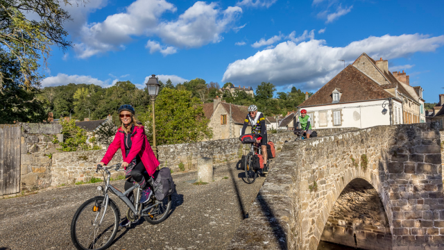 Chambon sur Voueize - Indre à vélo