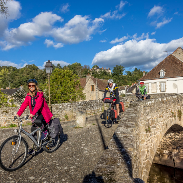 Chambon sur Voueize - Indre à vélo