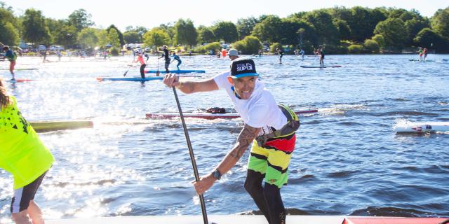 10 h de Paddle Lac de Vassivière©Maxime Authier 2022