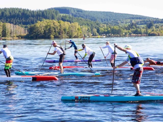 10h de paddle Le Lac de Vassivière©Maxime Authier 2022