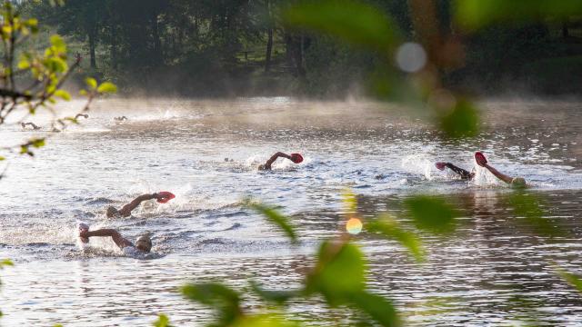 Le Lac De Vassivière©Maxime Authier 2022 Swimrunman by Head