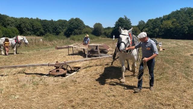 Fête des vieux métiers Tuilerie de Pouligny